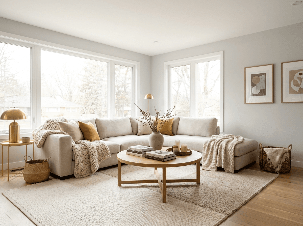 Virtual staging for a vacant listing